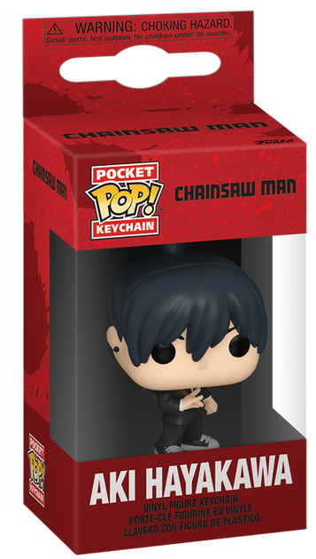 Брелок Funko Pop! Keychain ANIMATION: Chainsaw Man — Aki Hayakawa, Аки Хаякава - Фото 1 Брелок Funko Pop! Keychain ANIMATION: Chainsaw Man — Aki Hayakawa, Аки Хаякава - изображение 1