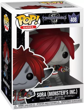 Фигурка Funko Pop! Games: Kingdom Hearts III — #408 Sora (Monsters, Inc.) - Фото 1 Фигурка Funko Pop! Games: Kingdom Hearts III — #408 Sora (Monsters, Inc.) - изображение 1