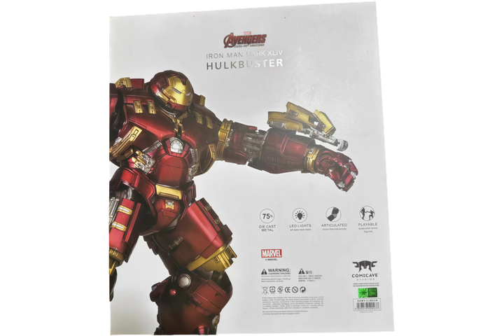 Фигурка Iron Man MK44 Hulkbuster 1:12 Alloy (максимальная комплектация) - Фото 6 Фигурка Iron Man MK44 Hulkbuster 1:12 Alloy (максимальная комплектация) - изображение 6
