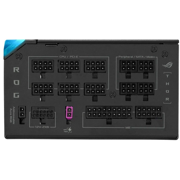 Блок питания ASUS ROG Thor 1200W Platinum III ROG Equalizer (90YE00V7-B0NA00) - изображение 9