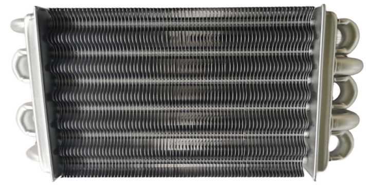 Бітермічний теплообмінник (кліпса) Ferroli Domiproject F24, FerEasy F24 39820060 / 39819541 — (С ПРОКЛАДКАМИ) - Фото 2 Бітермічний теплообмінник (кліпса) Ferroli Domiproject F24, FerEasy F24 39820060 / 39819541 — (С ПРОКЛАДКАМИ) - зображення 2