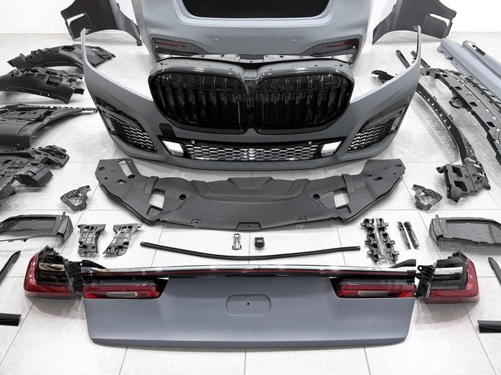 Комплект обвеса рестайлинг M760 BLACK LCI 2019+ для BMW 7 series G12 2015-2019 для BMW 7 series G11 / G12 2015-2022 (8995) - изображение 8