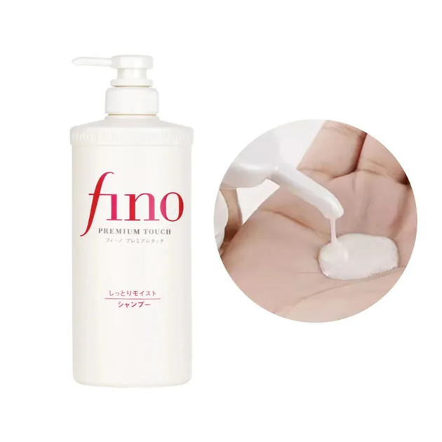 Шампунь для волосся Shiseido Fino Premium Touch 550 мл — глибоке очищення, зволоження та відновлення волосся - Фото 2 Шампунь для волосся Shiseido Fino Premium Touch 550 мл — глибоке очищення, зволоження та відновлення волосся - изображение 2
