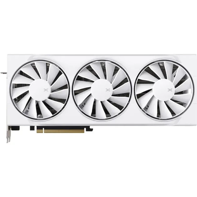 Видеокарта XFX Swift AMD Radeon RX 9070 OC White Triple Fan Gaming Edition (RX-97SWFB3W9) - Фото 5 Видеокарта XFX Swift AMD Radeon RX 9070 OC White Triple Fan Gaming Edition (RX-97SWFB3W9) - изображение 5