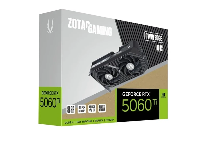 Відеокарта Zotac GeForce RTX 5060 Ti GAMING Twin Edge OC (ZT-B50610H-10M) - зображення 2