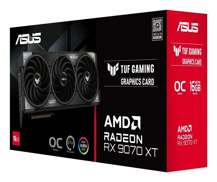 Видеокарта ASUS TUF-RX9070XT-O16G-GAMING (90YV0L70-M0NA00) - изображение 11