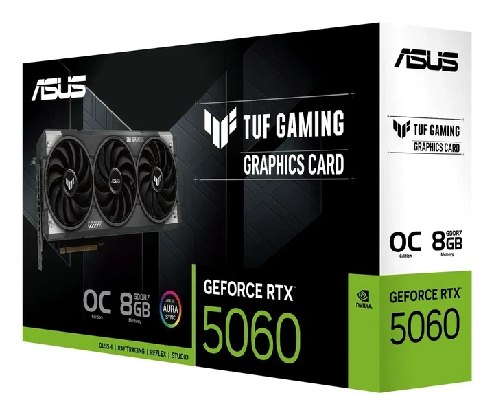 Видеокарта Asus TUF GeForce RTX 5060 Gaming OC (TUF-RTX5060-O8G-GAMING) - изображение 9