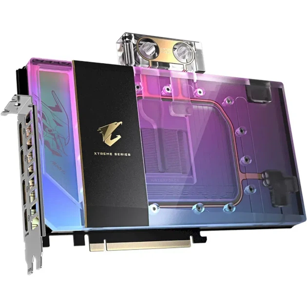Видеокарта GIGABYTE AORUS GeForce RTX 5090 XTREME WATERFORCE WB 32G (GV-N5090AORUSX WB-32GD) - Фото 4 Видеокарта GIGABYTE AORUS GeForce RTX 5090 XTREME WATERFORCE WB 32G (GV-N5090AORUSX WB-32GD) - изображение 4