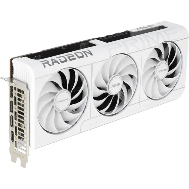 Відеокарта ASUS AMD Radeon RX 9070XT PRIME OC WHITE 16GB GDDR6 (PRIME-RX9070XT-O16G-WHITE) - зображення 3
