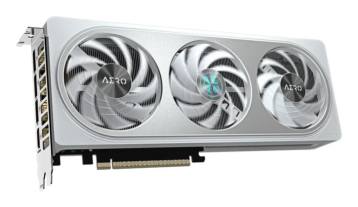 Видеокарта Gigabyte GeForce RTX 5060 Ti AERO OC (GV-N506TAERO OC-8GD) - Фото 3 Видеокарта Gigabyte GeForce RTX 5060 Ti AERO OC (GV-N506TAERO OC-8GD) - изображение 3