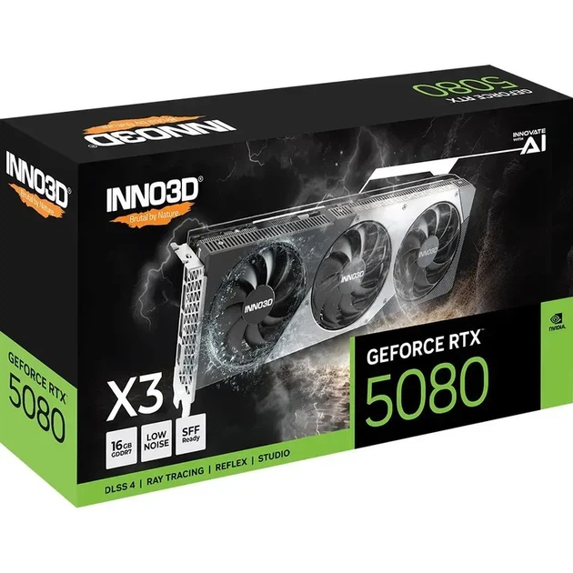 Відеокарта Inno3D GeForce RTX 5080 X3 (N50803-16D7-176068N) - зображення 11