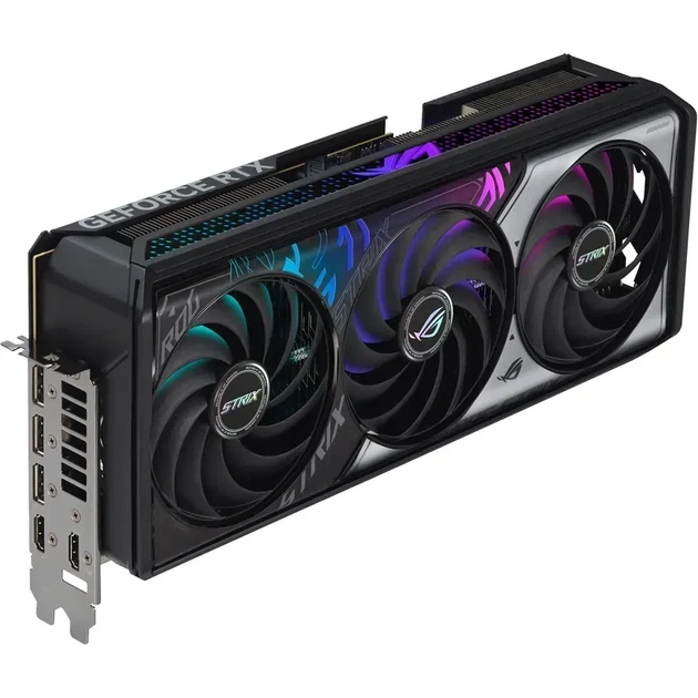 Видеокарта Asus ROG Strix GeForce RTX 5070 Ti OC (ROG-STRIX-RTX5070TI-O16G-GAMING) - Фото 3 Видеокарта Asus ROG Strix GeForce RTX 5070 Ti OC (ROG-STRIX-RTX5070TI-O16G-GAMING) - изображение 3