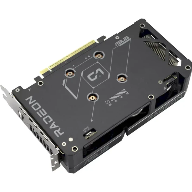 Видеокарта Asus Dual Radeon RX9060XT 8G GDDR6 (DUAL-RX9060XT-8G) - Фото 9 Видеокарта Asus Dual Radeon RX9060XT 8G GDDR6 (DUAL-RX9060XT-8G) - изображение 9