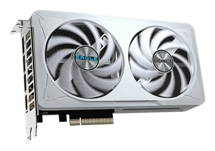 Видеокарта Gigabyte GeForce RTX 5060 EAGLE OC ICE (GV-N5060EAGLEOC ICE-8GD) - Фото 3 Видеокарта Gigabyte GeForce RTX 5060 EAGLE OC ICE (GV-N5060EAGLEOC ICE-8GD) - изображение 3