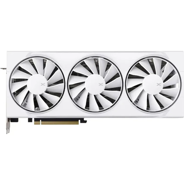 Відеокарта XFX Swift AMD Radeon RX 9070XT White Triple Fan Gaming Edition (RX-97TSWF3W9) - зображення 4