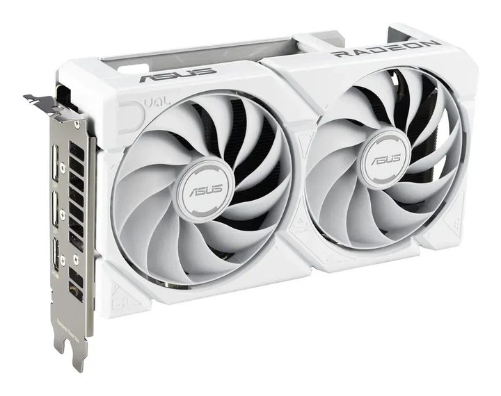 Видеокарта ASUS DUAL-RX9060XT-16G-WHITE (90YV0LG3-M0NA00) - изображение 2