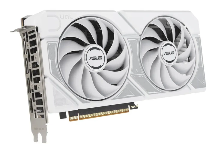 Відеокарта Asus Dual GeForce RTX 5060 OC White (DUAL-RTX5060-O8G-WHITE) - зображення 3