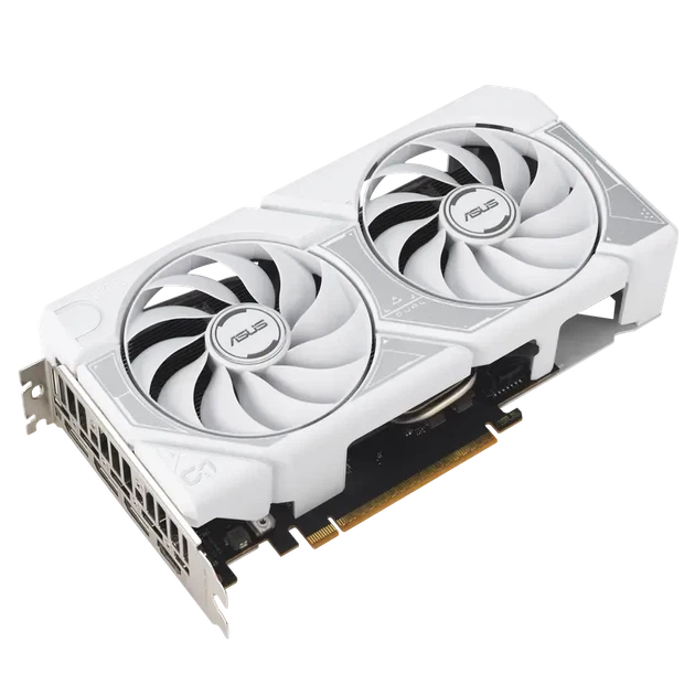 Видеокарта Asus Dual GeForce RTX 5060 White (DUAL-RTX5060-8G-WHITE) - Фото 5 Видеокарта Asus Dual GeForce RTX 5060 White (DUAL-RTX5060-8G-WHITE) - изображение 5