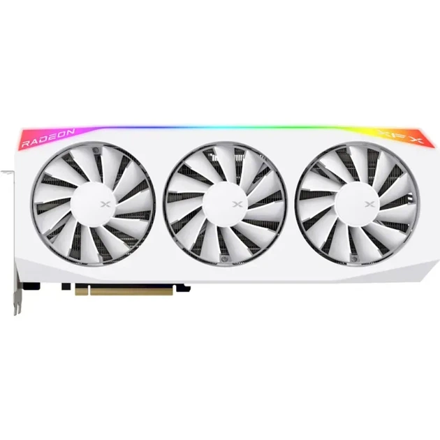 Видеокарта XFX Mercury AMD Radeon RX 9070XT OC White Magnetic Air Edition with RGB (RX-97TMARGW9) - изображение 5