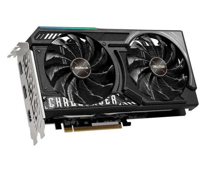 Видеокарта ASRock Radeon RX 9060 XT Challenger OC (RX9060XT CL 16GO) - изображение 4