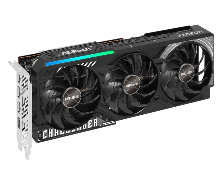 Видеокарта ASRock Radeon RX 9070 Challenger (RX9070 CL 16G) - изображение 3