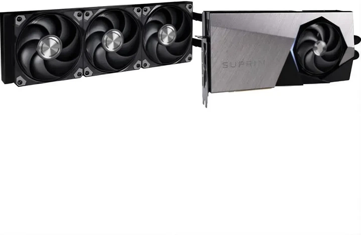 Видеокарта MSI GeForce RTX 5090 32G SUPRIM LIQUID SOC (G5090-32SLS, 912-V530-011) - изображение 4
