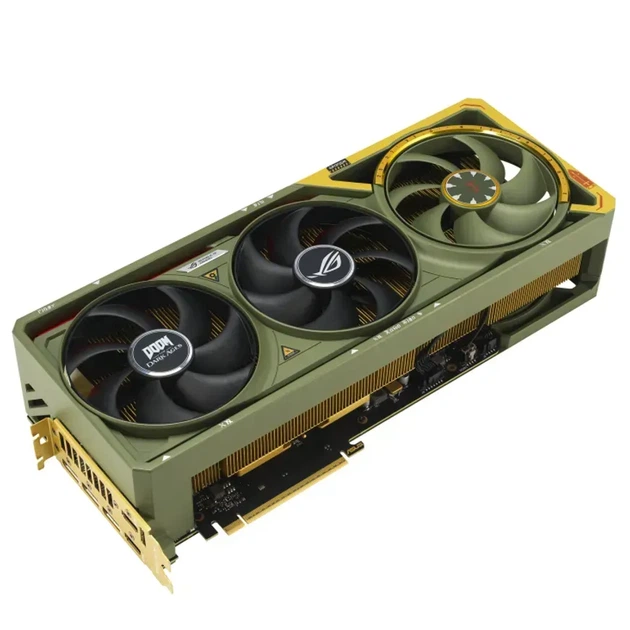 Видеокарта Asus ROG Astral GeForce RTX 5080 DOOM Edition OC (ROG-ASTRAL-RTX5080-O16G-DOOM-EDITION) - изображение 2