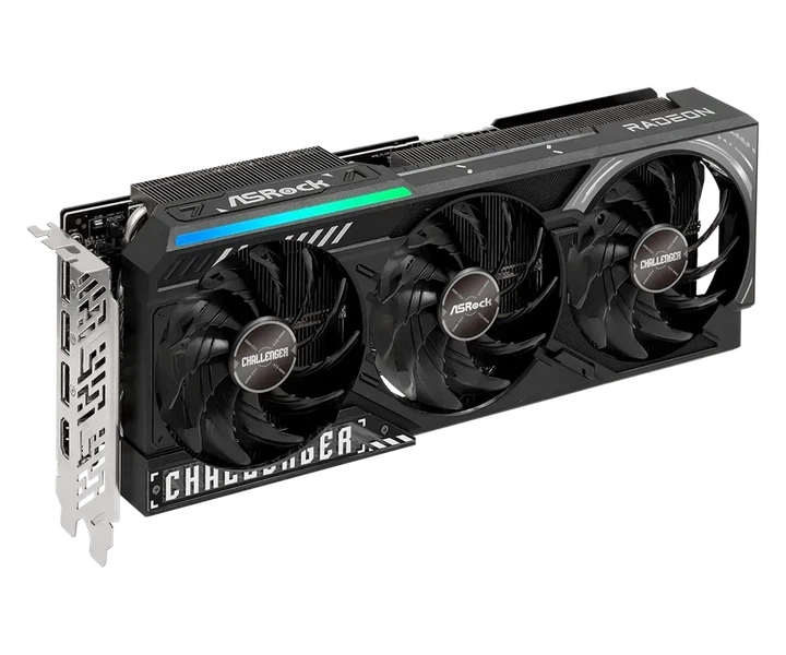 Видеокарта ASRock Radeon RX 9070 XT Challenger (RX9070XT CL 16G) - изображение 3