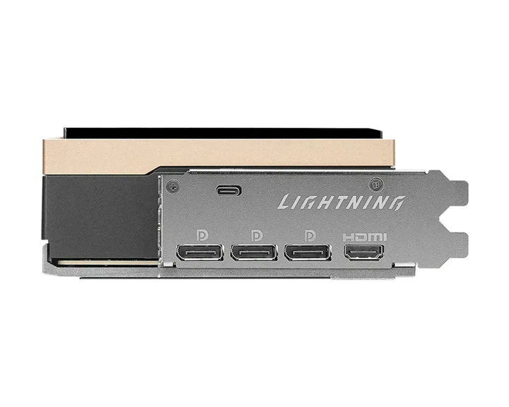 Видеокарта MSI Nvidia GeForce RTX 5090 LIGHTNING Z 32G (G5090-32LZ) - Фото 5 Видеокарта MSI Nvidia GeForce RTX 5090 LIGHTNING Z 32G (G5090-32LZ) - изображение 5