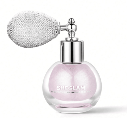 Хайлайтер пудровий для тіла Sheglam Go Go Glow Highlighting Body Mist Love Bomb 10 г - Фото 1 Хайлайтер пудровий для тіла Sheglam Go Go Glow Highlighting Body Mist Love Bomb 10 г - зображення 1