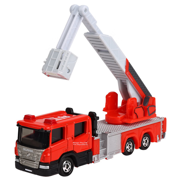 TAKARA TOMY, Модель легкосплавного автомобіля для дітей, розширена версія № 145, пожежна машина Nagoya, 160908 - изображение 8