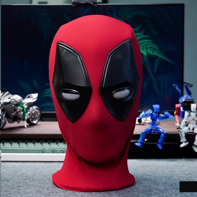 Интерактивная Маска Дэдпул Deadpool Buma Toys маска для вечеринок косплей светится шевелится глаза - Фото 3 Интерактивная Маска Дэдпул Deadpool Buma Toys маска для вечеринок косплей светится шевелится глаза - изображение 3