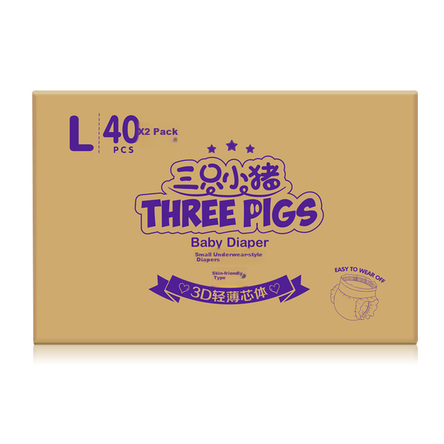 Подгузники-трусики Three Piggy 3D Ultra-Thin L, 80шт - Фото 9 Подгузники-трусики Three Piggy 3D Ultra-Thin L, 80шт - изображение 9