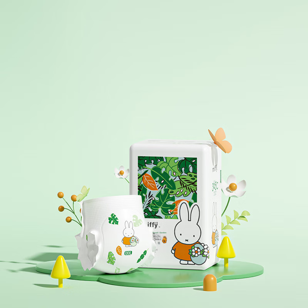 Подгузники-трусики Solove Miffy Little Garden 2.0 XXXL 28шт, от 17кг - изображение 8