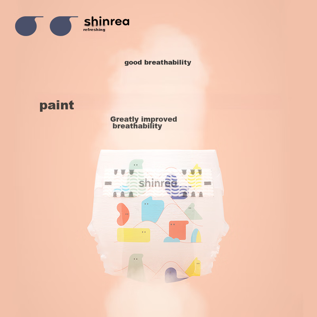 Підгузки Shinrea Butt Friends M, 128 шт - зображення 4