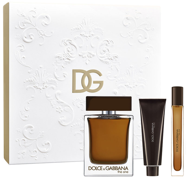 Zestaw męski Dolce & Gabbana The One For Men Woda perfumowana 100 ml + Miniaturka Woda perfumowana 10 ml + Żel pod prysznic 50 ml (8056669924012) - Zdjęcie 1 Zestaw męski Dolce & Gabbana The One For Men Woda perfumowana 100 ml + Miniaturka Woda perfumowana 10 ml + Żel pod prysznic 50 ml (8056669924012) - obraz 1