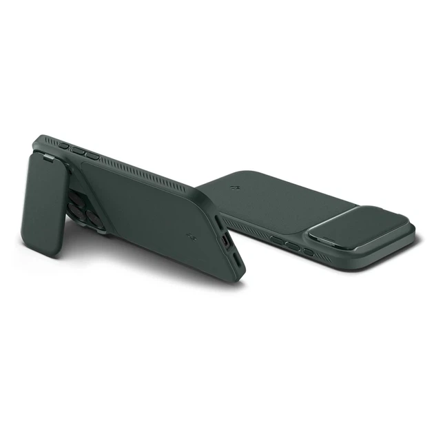 Чехол Spigen Optik Armor для iPhone 17 Pro Max Green with MagSafe (8800283310306) - изображение 10