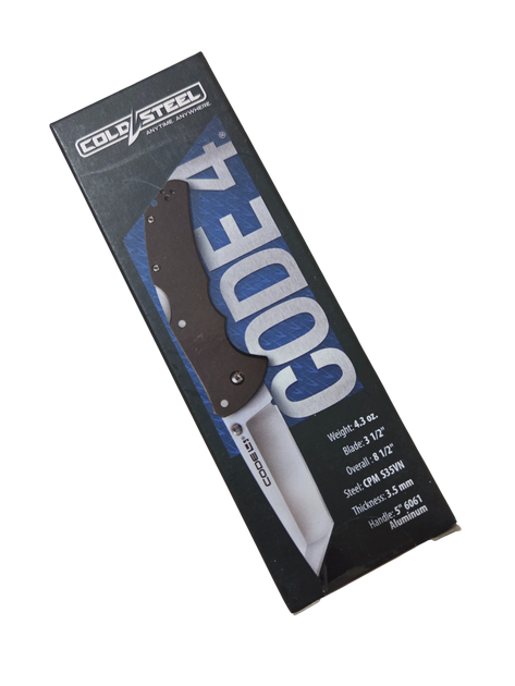 Кишеньковий ніж Cold Steel Code 4 TP S35VN - изображение 9