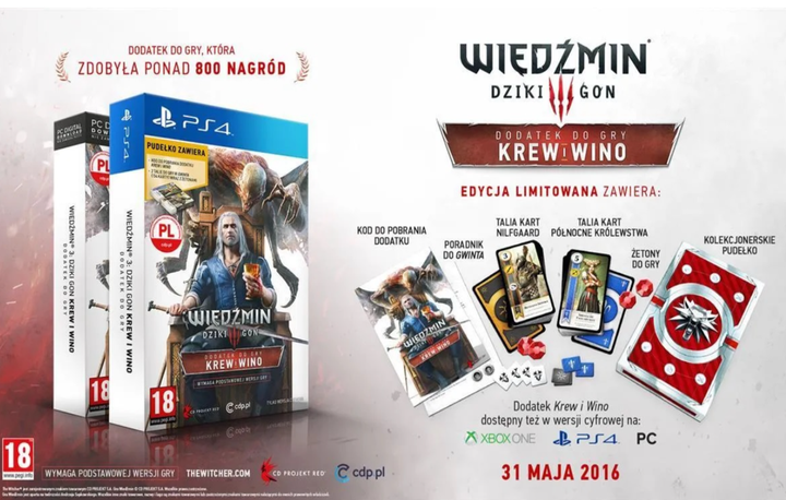 Коллекционное издание The Witcher 3: Wild Hunt – Blood and Wine Expansion Pack PS4 - Фото 2 Коллекционное издание The Witcher 3: Wild Hunt – Blood and Wine Expansion Pack PS4 - изображение 2