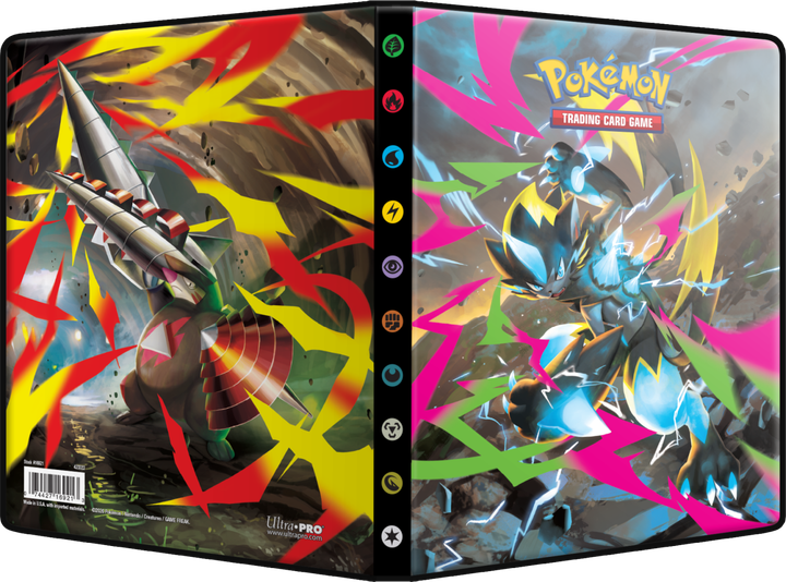 Album na karty Ultra-Pro: Pokémon - Mega Evolution - Pitch Black - 4-Pocket Portfolio (074427169213) - Zdjęcie 3 Album na karty Ultra-Pro: Pokémon - Mega Evolution - Pitch Black - 4-Pocket Portfolio (074427169213) - obraz 3