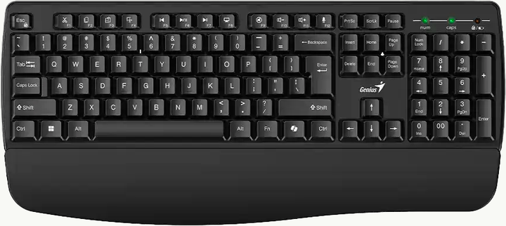 Клавіатура Genius KB-7123 Copilot Black (31320007403) - Фото 1 Клавіатура Genius KB-7123 Copilot Black (31320007403) - зображення 1