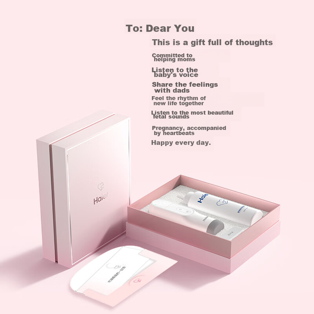 Фетальный кардиомонитор Haier, фетальный допплер, устройство для домашнего и медицинского мониторинга состояния плода, подарочная коробка со встроенным Bluetooth. - изображение 4