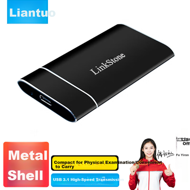 Корпус для жесткого диска LinkStone E510, mSATA-USB 3.0, алюминиевый - изображение 4