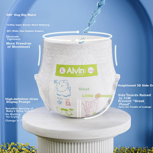 Подгузники-трусики Aiweier Alvin Classic XXXXL, 30 шт - изображение 7
