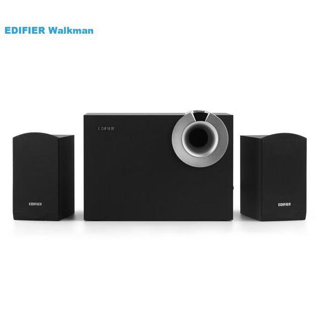 Колонки EDIFIER R206BT 2.1, Bluetooth, настольные, для ПК и ноутбуков, черные - изображение 4