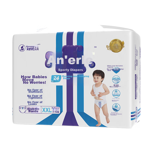 Подгузники-трусики Anerle Athletic Elastic Pants XXL 30шт ультратонкие - изображение 4