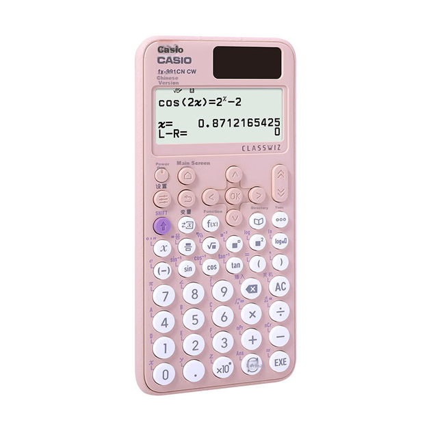 Калькулятор Casio Fx-991CN CW научный розовый - изображение 7