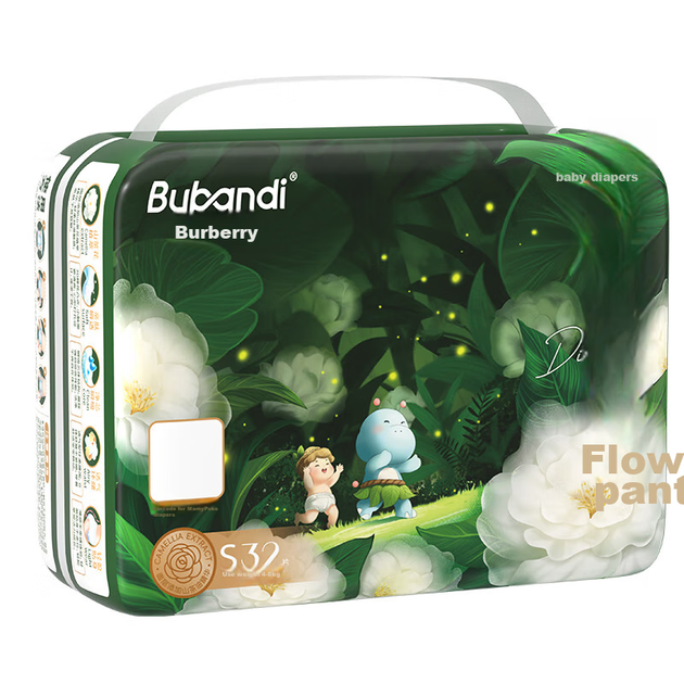 Подгузники Bubandi Camellia Core S (4-8 кг), 128 шт (4 x 32) - изображение 2