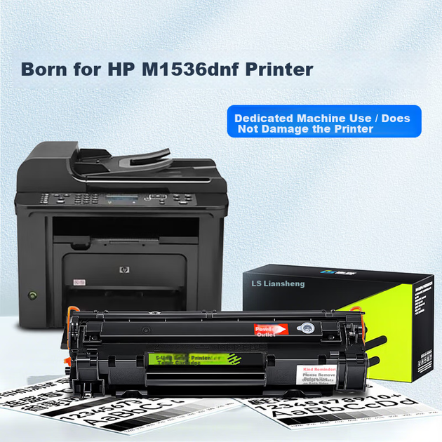 Тонер-картридж Liansheng HP M1536 совместимый для LaserJet M1536dnf, 2шт - Фото 4 Тонер-картридж Liansheng HP M1536 совместимый для LaserJet M1536dnf, 2шт - изображение 4