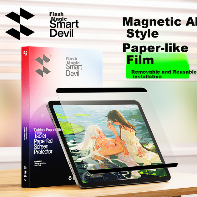 Плівка Shanmo Magnetic Paper-Like для iPad Pro 11/Air5/4, знімна - зображення 12